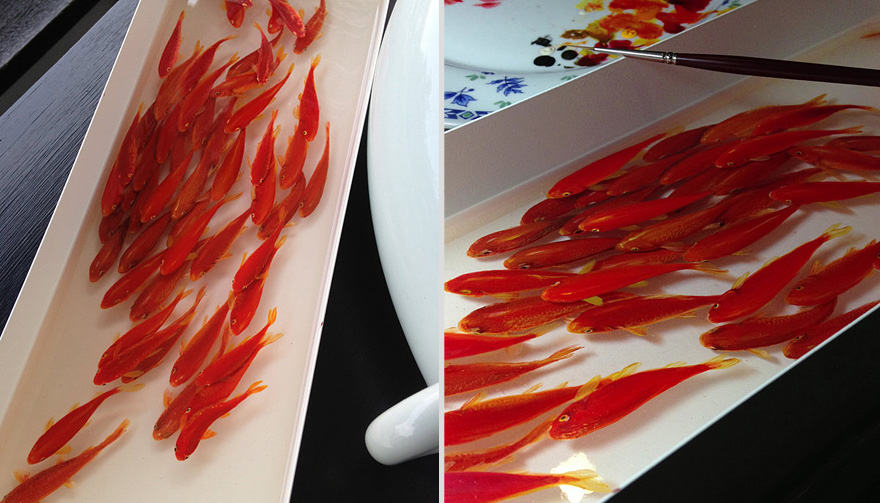 Photorealistic 3D Paintings of Sea Creatures by Keng Lye