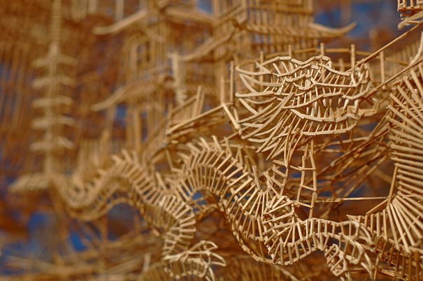 One man, 100,000 toothpicks, and 35 years: Amazing Kinetic Sculpture of San Francisco