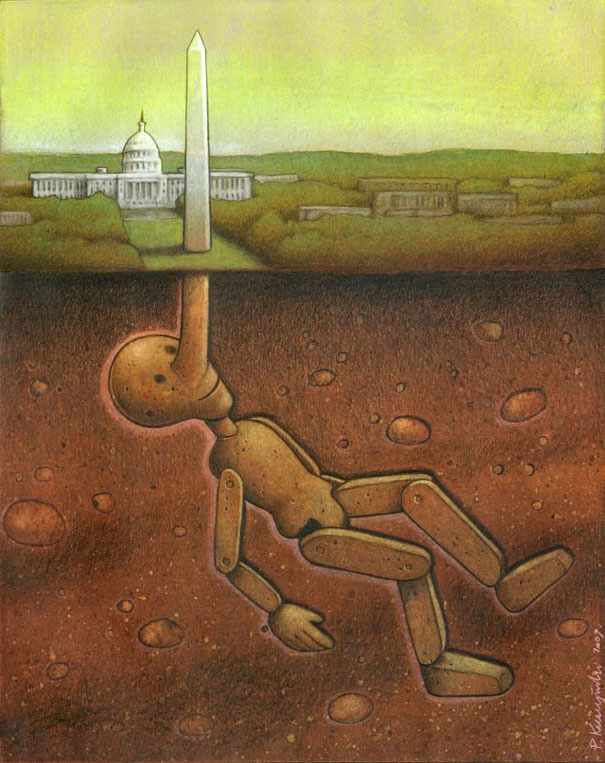 Thought-Provoking Satirical Illustrations By Pawel Kuczynski