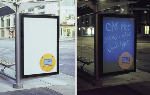 Clever Ads Show That Science Can be Fun