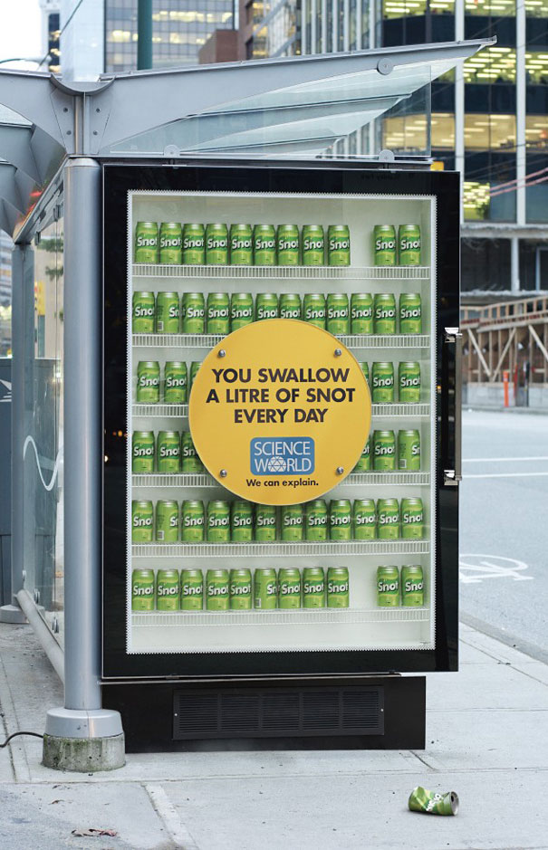 Clever Ads Show That Science Can be Fun