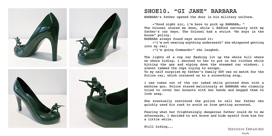 Artist Creates 12 Shoes For 12 Ex Lovers 