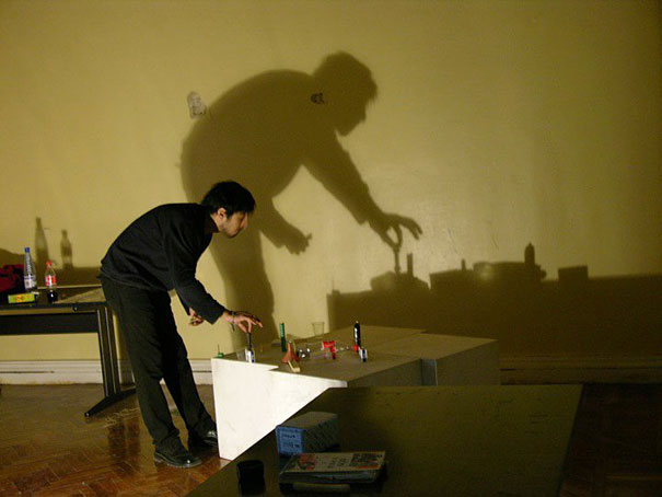 Incredible Shadow Paintings by Rashad Alakbarov