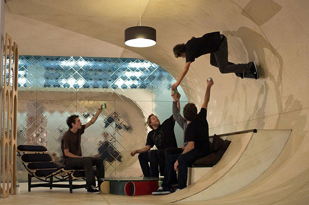 World's First Skateboard House