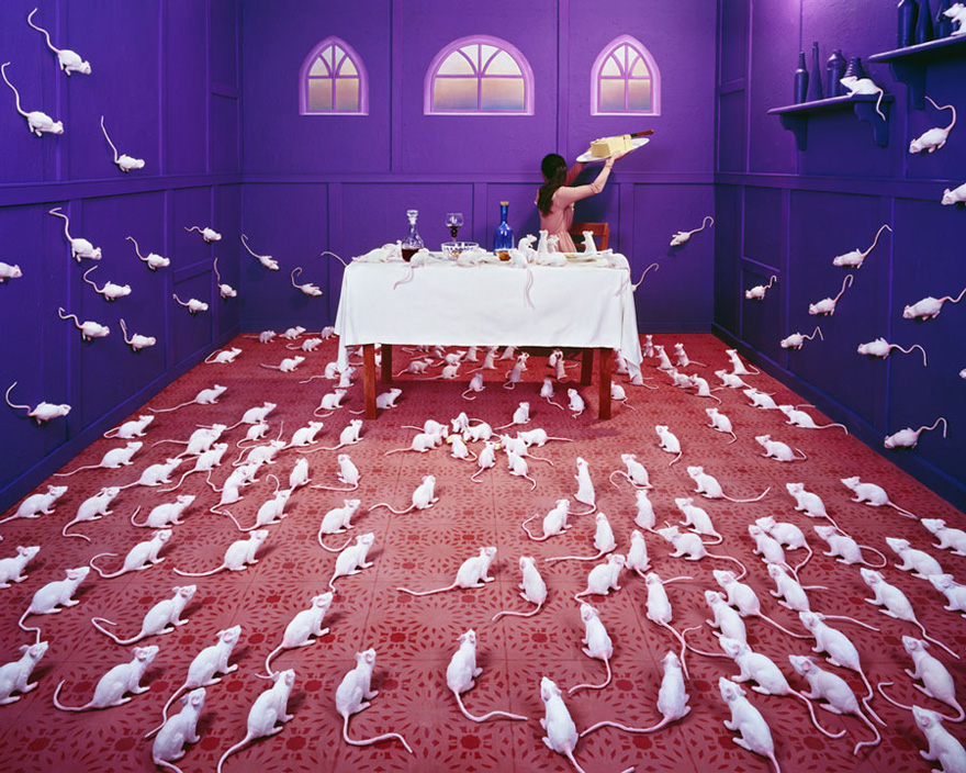 Artist Turns Her Small Studio Room Into Surreal Dreamscapes Without Using Photoshop