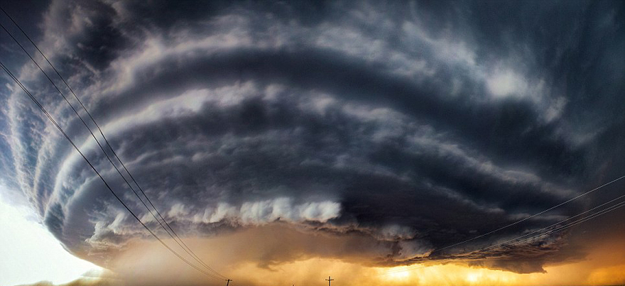 Breathtaking Supercell Storm Photos Captured in US by Storm Chaser