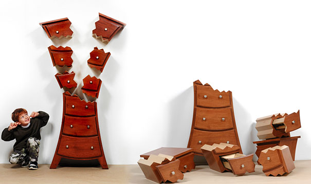 Unusual Furniture By Straight Line Designs