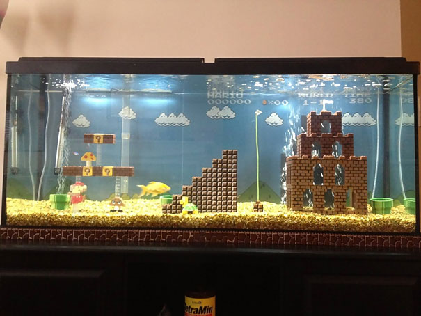 Super Mario Aquarium