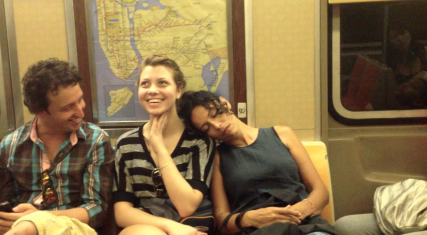 How People React When Complete Strangers Fall Asleep On Them On The Subway