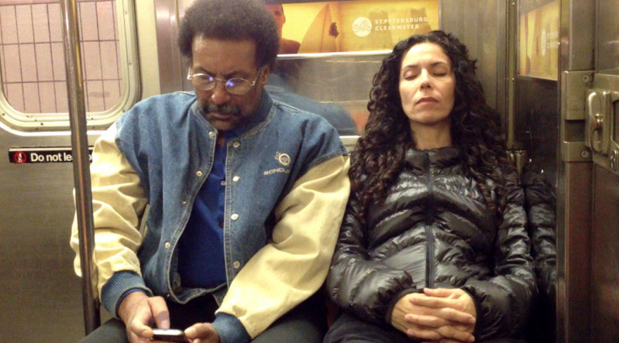 How People React When Complete Strangers Fall Asleep On Them On The Subway