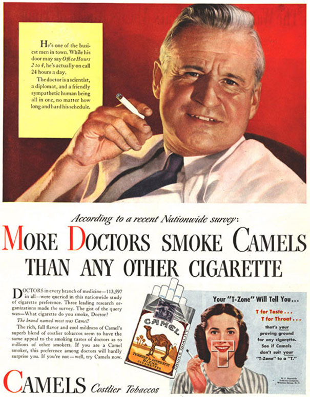 vintage camel ad